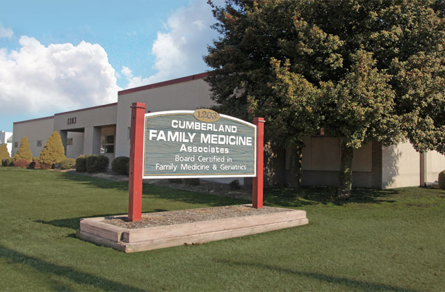Cumberland Family Medicine office building in Millville New Jersey
